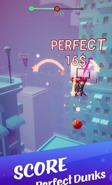Color Dunk 3D(彩色灌篮3D)  v1.1.2图1