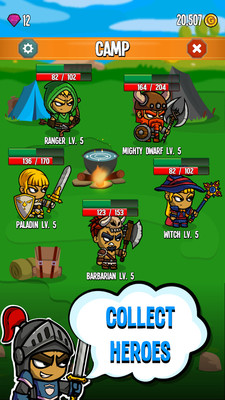 五位英雄国王之战  v1.0.8图1