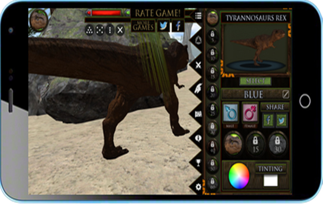 DinosaurSim(终极恐龙模拟器)  v1.1.1图4