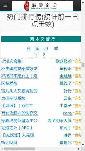 海棠文化线上文学城免费阅读  v3.9.5图1