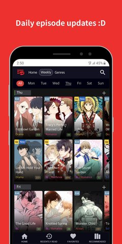 Toomics玩漫中文版  v1.0.3图3