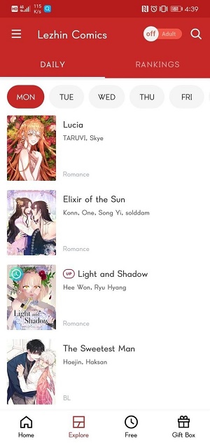 Lezhin全彩漫画  v图1