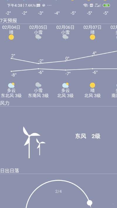 小菜天气  v1.1.1图2