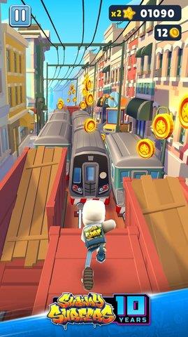 地铁跑酷国际版  v3.36.1图1