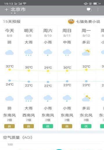 天气计划