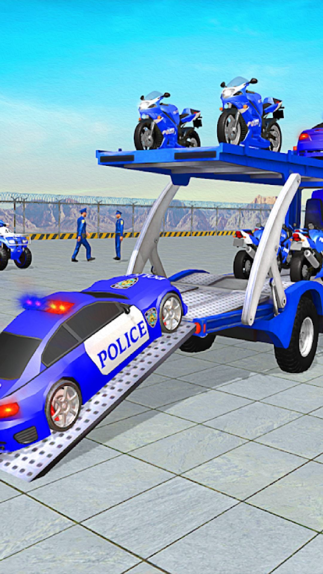 警察运输卡车3D  v1.0.11图1