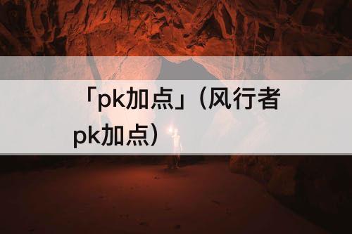 「pk加点」(风行者pk加点)