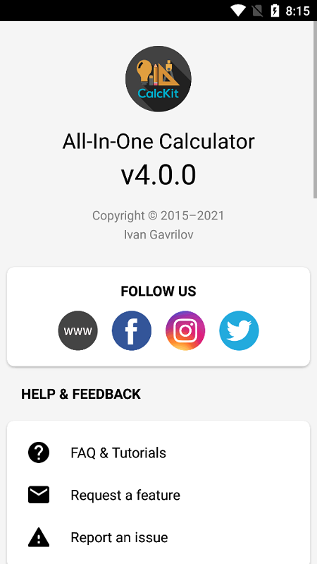 calckit安卓版  v4.2.1图1